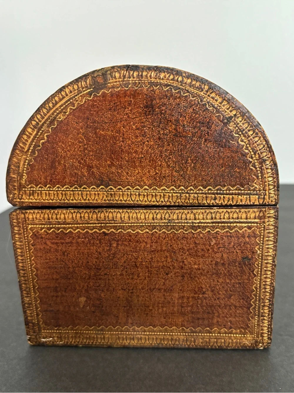 Vintage Italian Hand Painted Wood Box